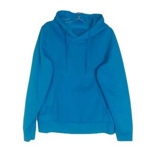 Under‎ Armour Storm Coldgear Semi-Fitted Blue Long Sleeve Hoodie Men's Size L